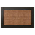 STUDSVIKEN Door/drawer front, dark brown/woven poplar, 60x38 cm