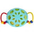 Bam Bam Animal Rubber Ball with Rattle Bear 6m+