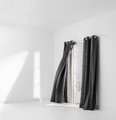 HILLEBORG Block-out curtains, 1 pair, grey, 145x300 cm