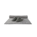 TOFTBO Bath mat, grey-white mélange. 50x80 cm