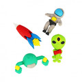 Starpak 3D Puzzle Erasers 5pcs Space