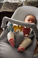 BABYBJÖRN - Bouncer Bliss - Light grey, 3D Jersey + Toy