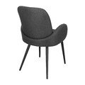 Upholstered Chair Labby, dark grey