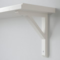 TRANHULT / SANDSHULT Wall shelf, white stained aspen, 80x20 cm