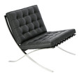 Chair BA1, leather, black