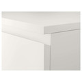 MALM Chest of 4 drawers, white, 80x100 cm