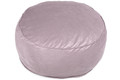 Large Pouffe, velvet, powder pink