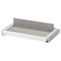 KOMPLEMENT Pull-out tray with shoe insert, white/light grey, 50x35 cm