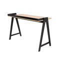 Desk Malmo, natural, black