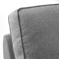 KIVIK Corner sofa, 5-seat w chaise longue, Tibbleby beige/grey