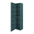 GoodHome Wall-mounted Bathroom High Cabinet Himalia 160 cm, green