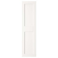 GRIMO  Door with hinges, white, 50x195 cm