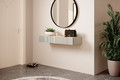 Wall-mounted Console Table Dresser Nicole, cashmere/matt cashmere