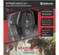 Defender Gaming Set Mouse, Headset and Mouse Pad MHP-003