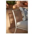 SEGERÖN Corner section, outdoor, white/beige