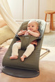 BABYBJÖRN Bouncer Bliss, dark green/dark grey frame