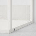 PLATSA Open shoe storage unit, white, 80x40x120 cm