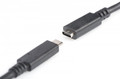 DIGITUS USB Type-C™ Gen2 Extension Cable, Type-C™ to C