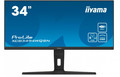 Iiyama 34" Monitor VA UWQHD 1500R USB-C DOCK KVM 120Hz 2X2W XCB3494WQSN