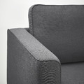 PÄRUP 2-seat sofa, Vissle grey