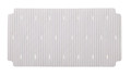 GoodHome Bathroom Mat Drina, white