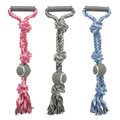 Trixie Playing Rope with Ball for Dogs 6/50cm, assorted colours