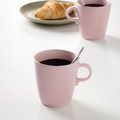 FÄRGKLAR Mug, matt light pink, 40 cl