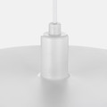 NYMÅNE LED pendant lamp, wireless dimmable white spectrum/white, 38 cm