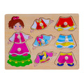 Smily Play Wooden Puzzle Dreess up 18m+