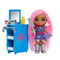 Barbie Extra Fly Jet Playset With Barbie Extra Mini Minis Doll HPF72 3+