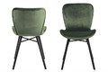 Chair Batilda, velvet, forest green