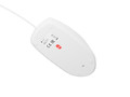 Natec Optical Wired Mouse Ruff 2 1000 DPI, white