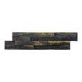 Decorative Stone Tile Eldorado, graphite-gold, 0.4 m2