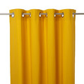 Curtain GoodHome Hiva 140x260cm, mustard yellow