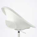 LOBERGET / MALSKÄR Swivel chair, white