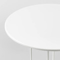 LINDVED Side table, white, 50x68 cm