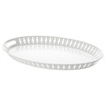 ROMANTISK Tray, white, 52x39 cm