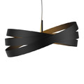 Pendant Lamp GoodHome Agiou 3x E27, matt black