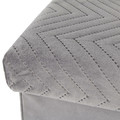 Pouffe Intesi Velse Zig, grey