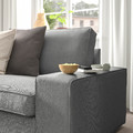 KIVIK U-shaped sofa, 7-seat, Tibbleby beige/grey