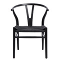 Chair Wicker, black