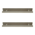 Furniture Handle Annatto T 220 mm, brushed nickel, 2-pack