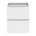 Goodhome Wall-mounted Basin Cabinet Imandra Slim 50cm, white