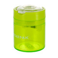 Starpak Double Plastic Pencil Sharpener Disc 24pcs, 4 Colours/2 Shapes