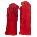 Welding Gloves Size L, red