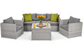 Outdoor Furniture Set MALAGA COMFORT MAX, grey