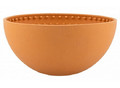 LickiMat Wobble Deep Bowl for Dogs, soft, orange