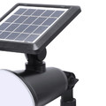 Solar Lamp Manly 2in1, black