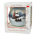 Christmas Glass Bauble Winter 15cm