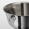 SOLDRÄNKT Champagne bowl, stainless steel, 22 cm